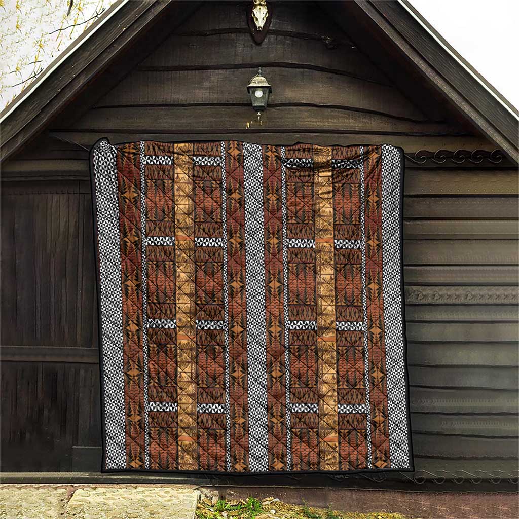 Malo e Lelei Tonga Quilt Tongan Ngatu Tapa Cloth - Polynesian Pride