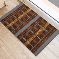 Malo e Lelei Tonga Rubber Doormat Tongan Ngatu Tapa Cloth LT14 - Polynesian Pride