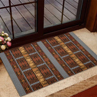 Malo e Lelei Tonga Rubber Doormat Tongan Ngatu Tapa Cloth LT14 - Polynesian Pride