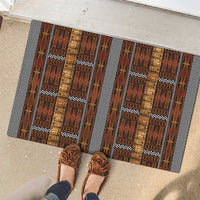 Malo e Lelei Tonga Rubber Doormat Tongan Ngatu Tapa Cloth LT14 - Polynesian Pride