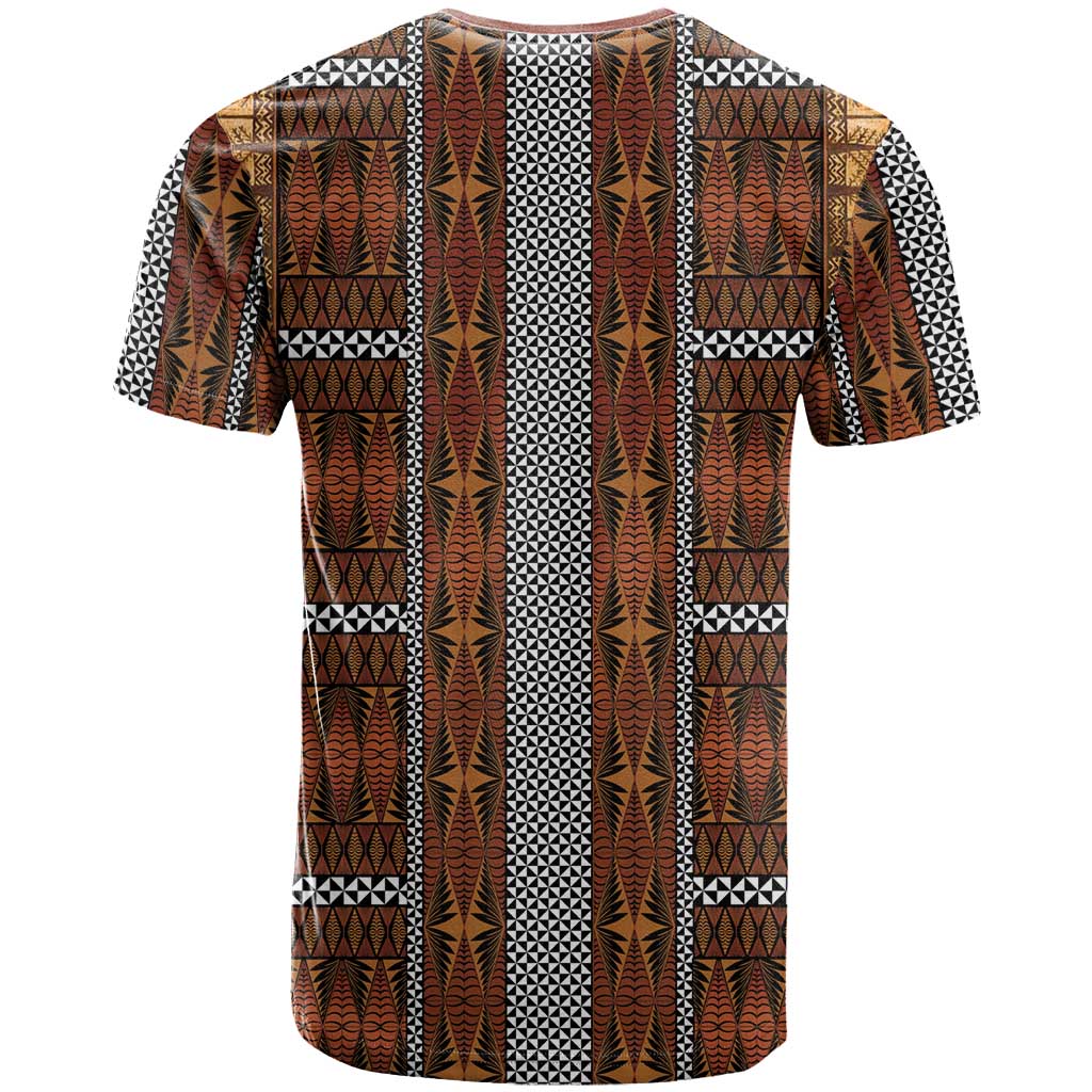 Malo e Lelei Tonga T Shirt Tongan Ngatu Tapa Cloth LT14 - Polynesian Pride