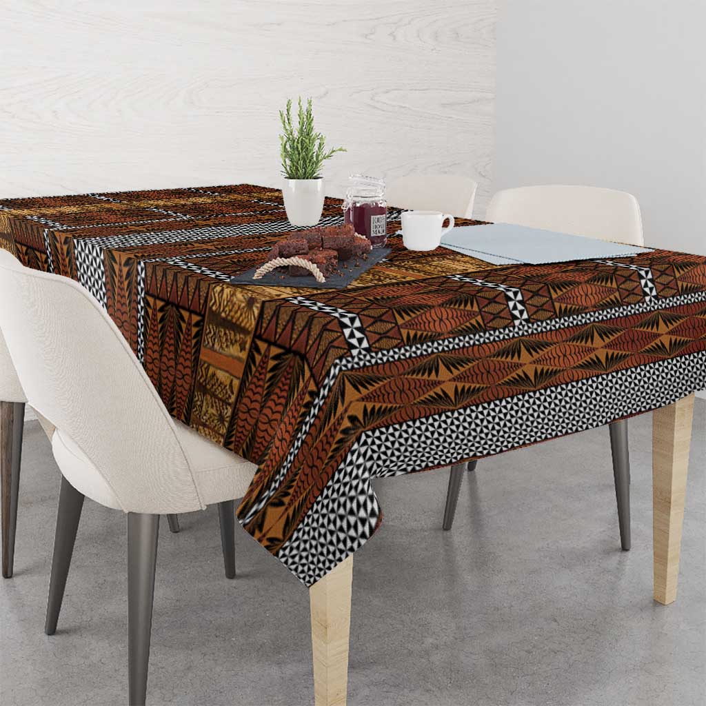 Malo e Lelei Tonga Tablecloth Tongan Ngatu Tapa Cloth LT14 - Polynesian Pride