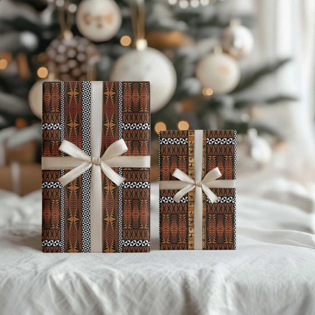 Malo e Lelei Tonga Wrapping Paper Tongan Ngatu Tapa Cloth LT14 - Polynesian Pride