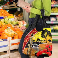 New Zealand And Australia ANZAC Day Grocery Bag Aboriginal Maori Starring Night Style LT14 - Polynesian Pride