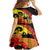 New Zealand And Australia ANZAC Day Kid Short Sleeve Dress Aboriginal Maori Starring Night Style LT14 - Polynesian Pride