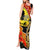 New Zealand And Australia ANZAC Day Tank Maxi Dress Aboriginal Maori Starring Night Style LT14 - Polynesian Pride