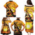 Aloha Hawaii Women's Day Family Matching Puletasi and Hawaiian Shirt Hula Girl With Sunset Vibes LT14 - Polynesian Pride