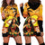 Aloha Hawaii Women's Day Hoodie Dress Hula Girl With Sunset Vibes LT14 - Polynesian Pride