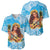 Aloha Hawaii Women's Day Baseball Jersey Hula Girl With Ukulele Tropical Style LT14 - Polynesian Pride