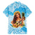 Aloha Hawaii Women's Day Family Matching Mermaid Dress and Hawaiian Shirt Hula Girl With Ukulele Tropical Style LT14 - Polynesian Pride