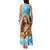 Aloha Hawaii Women's Day Family Matching Tank Maxi Dress and Hawaiian Shirt Hula Girl With Ukulele Tropical Style LT14 - Polynesian Pride