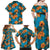 Hawaii Luau Party Family Matching Off Shoulder Maxi Dress and Hawaiian Shirt Dancing Girl Tropical Flowers LT14 - Polynesian Pride