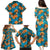 Hawaii Luau Party Family Matching Puletasi and Hawaiian Shirt Dancing Girl Tropical Flowers LT14 - Polynesian Pride