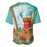Hawaii Cinco de Mayo Baseball Jersey Chili Pepper Hula Girl Tropical Vibes