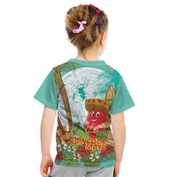 Hawaii Cinco de Mayo Kid T Shirt Chili Pepper Hula Girl Tropical Vibes