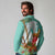 Hawaii Cinco de Mayo Long Sleeve Polo Shirt Chili Pepper Hula Girl Tropical Vibes