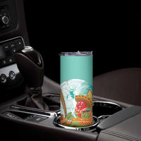 Hawaii Cinco de Mayo Skinny Tumbler Chili Pepper Hula Girl Tropical Vibes