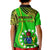 Polynesian Pride Cook Islands Kid Polo Shirt Mangaia Gospel Day Green Version LT14 - Polynesian Pride