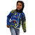 Polynesian Pride Cook Islands Kid Hoodie Mangaia Gospel Day Blue Version LT14 - Polynesian Pride