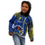 Polynesian Pride Cook Islands Kid Hoodie Mangaia Gospel Day Blue Version LT14 - Polynesian Pride