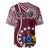 June 15 Mangaia Gospel Day Mangaia Cook Islands Baseball Jersey Maroon Version LT14 - Polynesian Pride