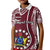 Personalised June 15 Mangaia Gospel Day Mangaia Cook Islands Kid Polo Shirt Maroon Version LT14 Kid Maroon - Polynesian Pride