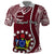 Custom June 15 Mangaia Gospel Day Mangaia Cook Islands Polo Shirt Maroon Version LT14 Maroon - Polynesian Pride