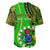 Polynesian Pride Cook Islands Baseball Jersey Kuki Airani Coat Of Arms LT14 - Polynesian Pride