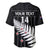 Custom New Zealand Silver Fern Cricket Baseball Jersey Aotearoa Maori Go Black Cap