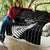 Custom New Zealand Silver Fern Cricket Quilt Aotearoa Maori Go Black Cap