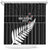 Custom New Zealand Silver Fern Cricket Shower Curtain Aotearoa Maori Go Black Cap