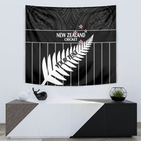 Custom New Zealand Silver Fern Cricket Tapestry Aotearoa Maori Go Black Cap LT14 - Polynesian Pride