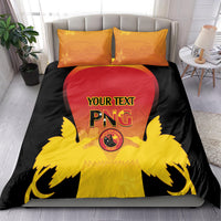 Custom Papua New Guinea Cricket Bedding Set 2024 Go PNG LT14 - Polynesian Pride
