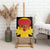 Custom Papua New Guinea Cricket Canvas Wall Art 2024 Go PNG