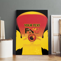 Custom Papua New Guinea Cricket Canvas Wall Art 2024 Go PNG LT14 - Polynesian Pride