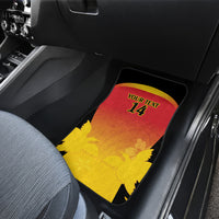 Custom Papua New Guinea Cricket Car Mats 2024 Go PNG LT14 - Polynesian Pride