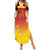 Custom Papua New Guinea Cricket Family Matching Summer Maxi Dress and Hawaiian Shirt 2024 Go PNG