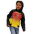 Custom Papua New Guinea Cricket Kid Hoodie 2024 Go PNG