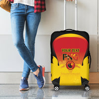 Custom Papua New Guinea Cricket Luggage Cover 2024 Go PNG