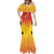 Custom Papua New Guinea Cricket Mermaid Dress 2024 Go PNG