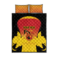 Custom Papua New Guinea Cricket Quilt Bed Set 2024 Go PNG LT14 - Polynesian Pride
