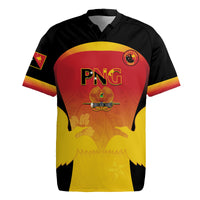 Custom Papua New Guinea Cricket Rugby Jersey 2024 Go PNG