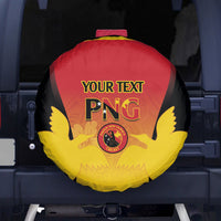Custom Papua New Guinea Cricket Spare Tire Cover 2024 Go PNG LT14 - Polynesian Pride