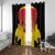 Custom Papua New Guinea Cricket Window Curtain 2024 Go PNG