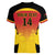 Custom Papua New Guinea Cricket Women V-Neck T-Shirt 2024 Go PNG