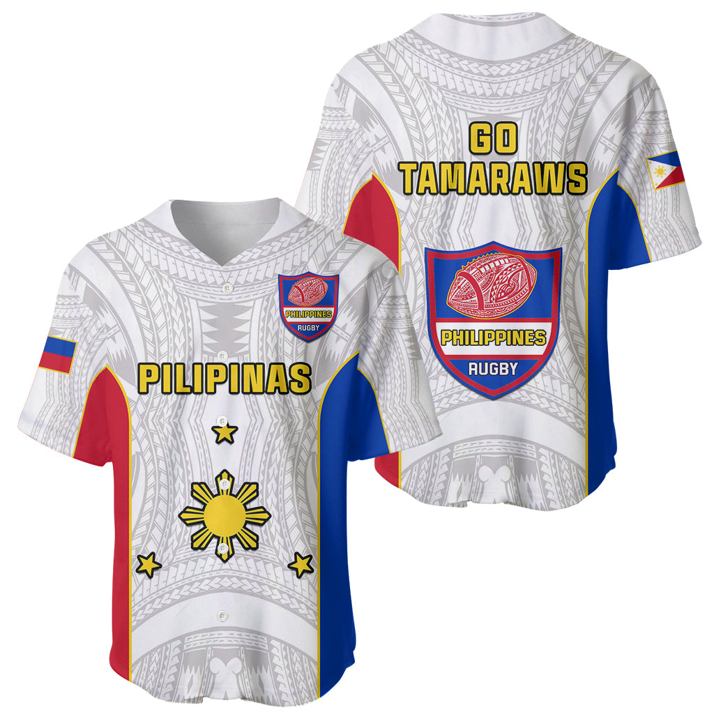 Philippines Rugby Baseball Jersey Pacific Pilipinas Go Tamaraws LT14 - Polynesian Pride