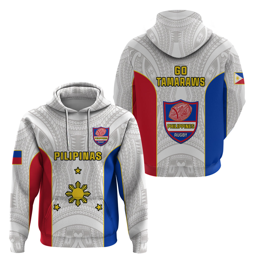 Philippines Rugby Hoodie Pacific Pilipinas Go Tamaraws LT14 - Polynesian Pride