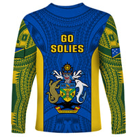 Solomon Islands Rugby Long Sleeve Shirt Pacific Go Solies LT14 - Polynesian Pride
