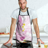 Purple Hawaii Shark Tattoo Apron Puakenikeni Lei Plumeria Polynesian Pattern LT14 - Polynesian Pride