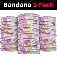 Purple Hawaii Shark Tattoo Neck Gaiter Puakenikeni Lei Plumeria Polynesian Pattern LT14 package One Size: 25*50cm Purple - Polynesian Pride